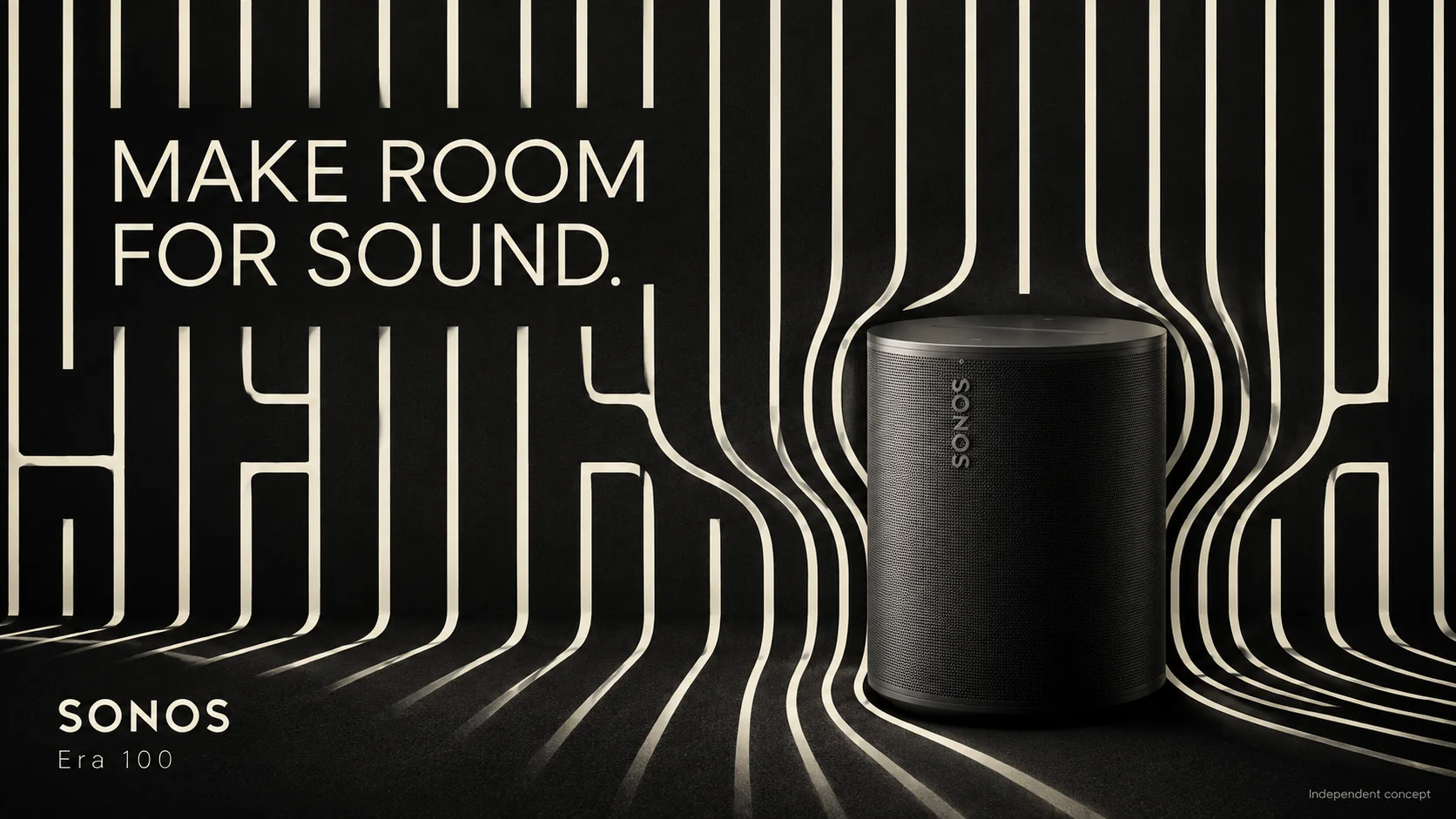 Make Room for Sound, Print ad / OOH for Sonos