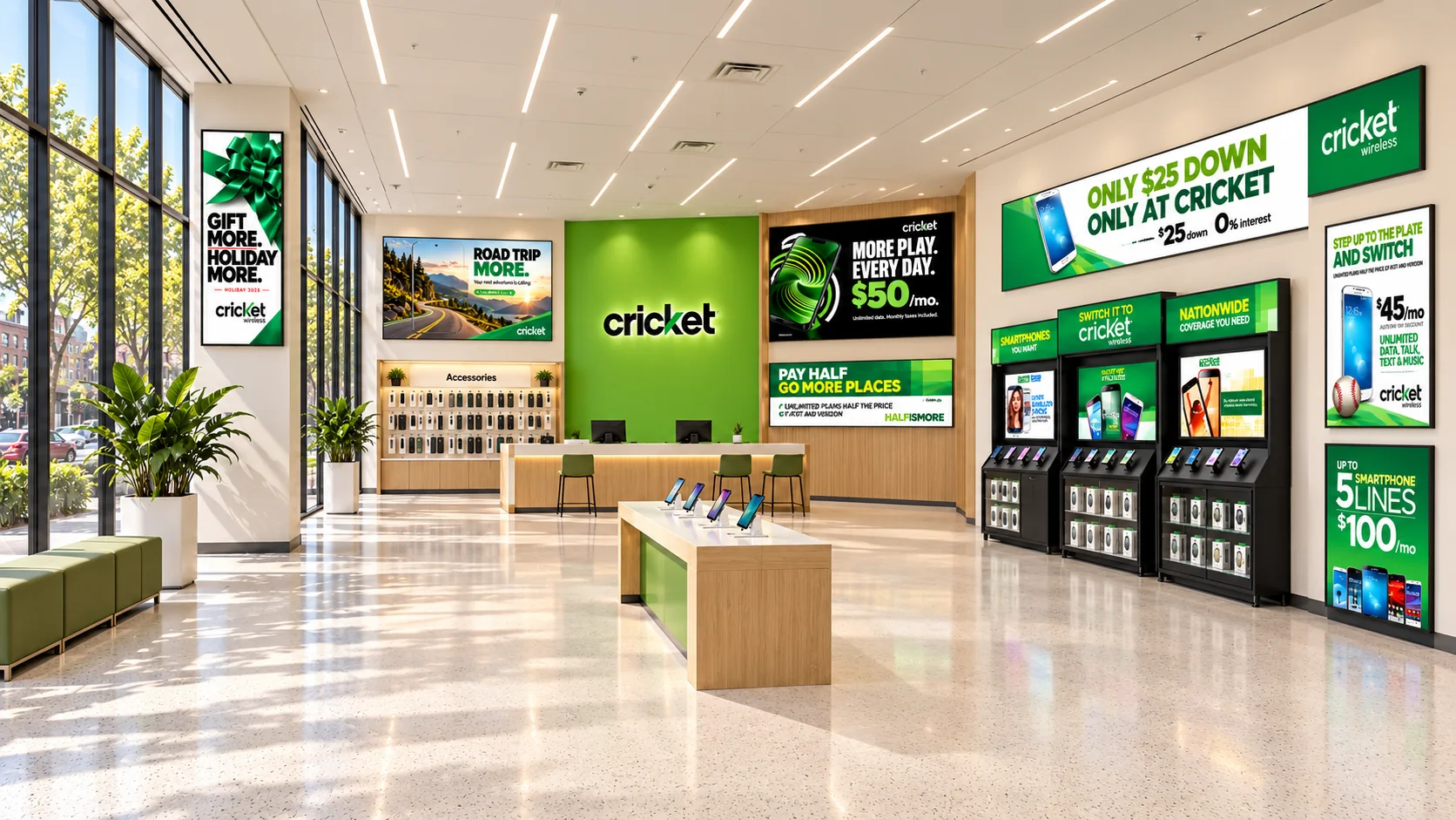 Store environment, Store environment for Cricket Wireless