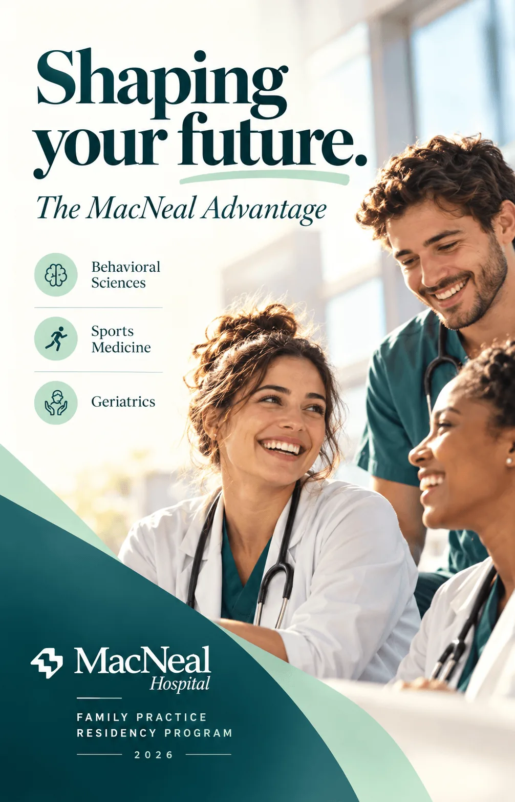 Shaping your future. — MacNeal Hospital · Residency program