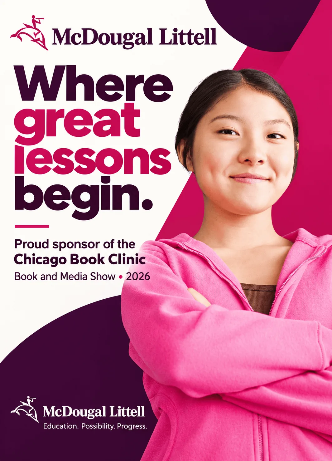 Where great lessons begin. — McDougal Littell · Chicago Book Clinic