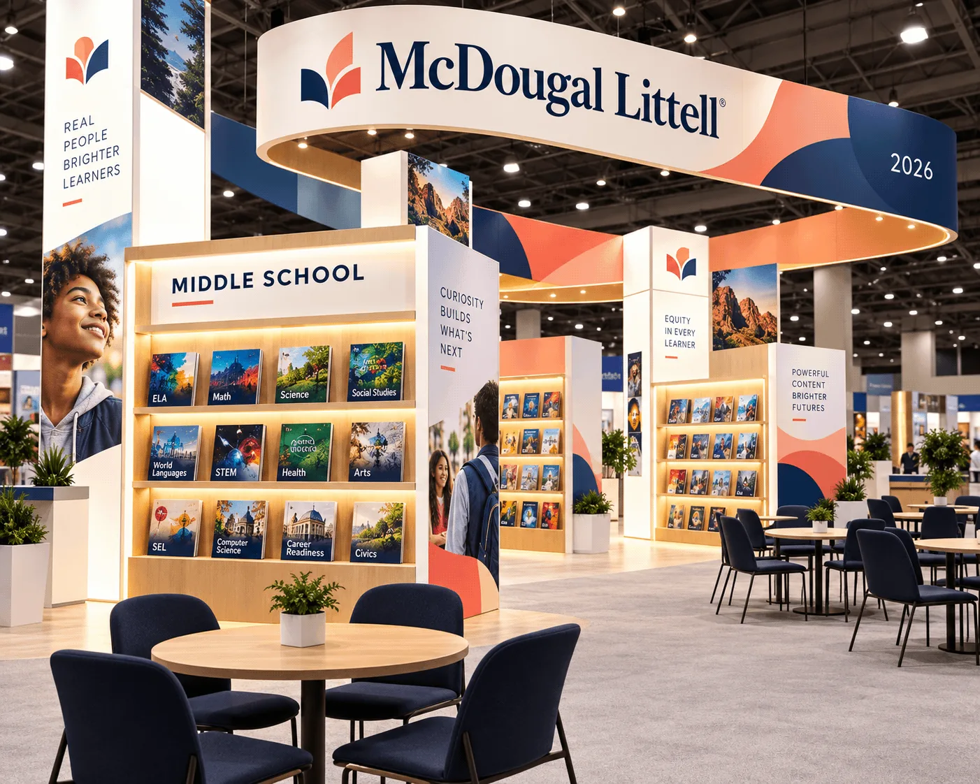 Convention exhibit — McDougal Littell · Environments