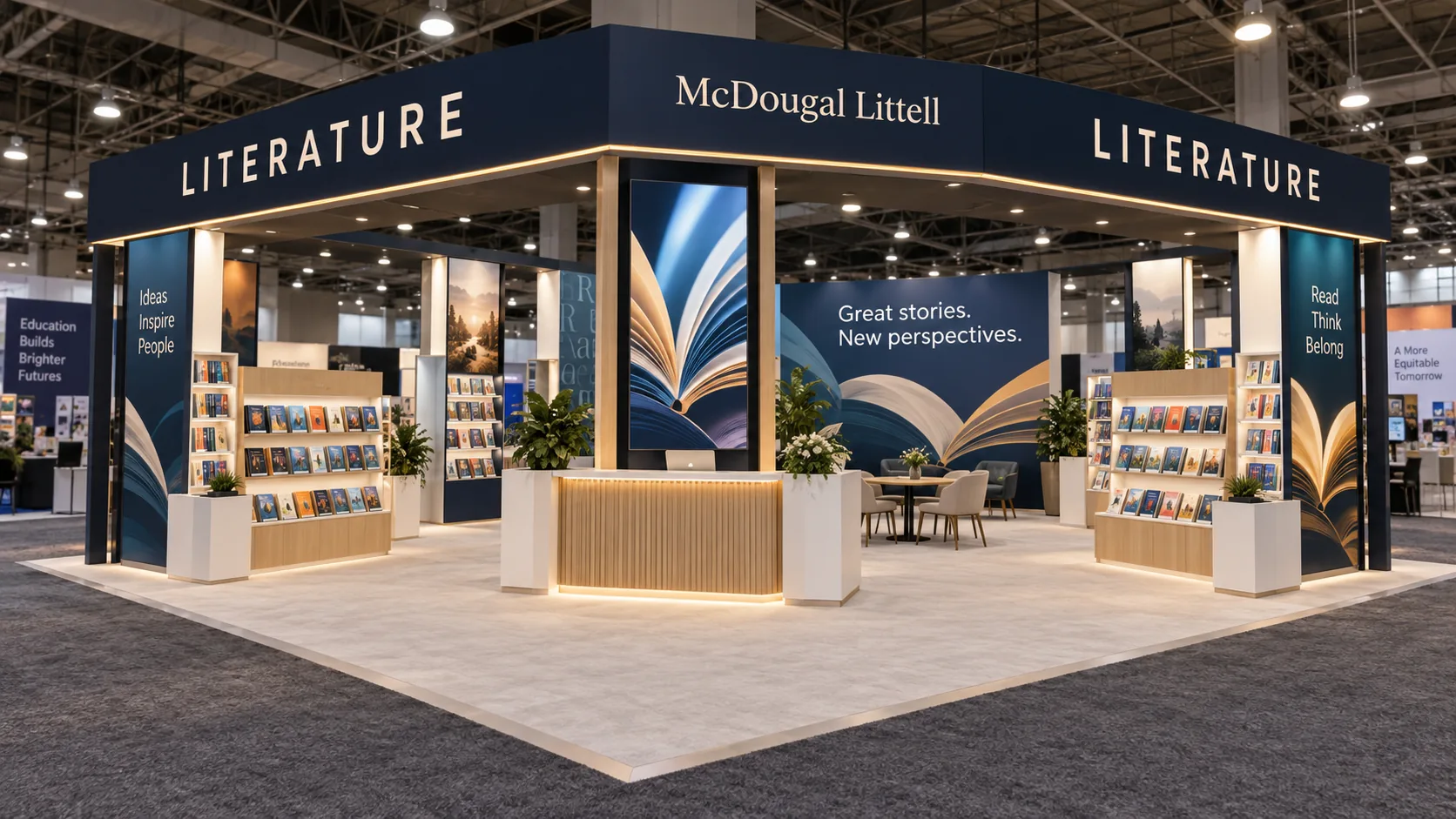 Literature convention exhibit — McDougal Littell · Environments