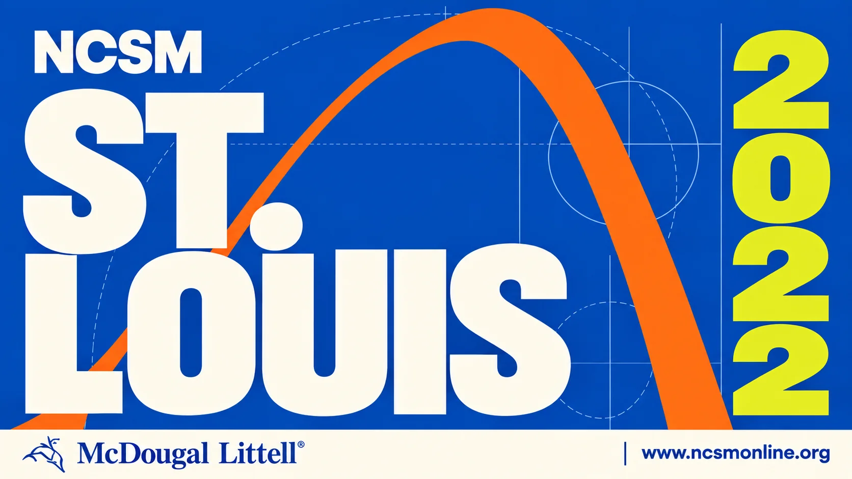NCSM St. Louis, Conference banner for McDougal Littell